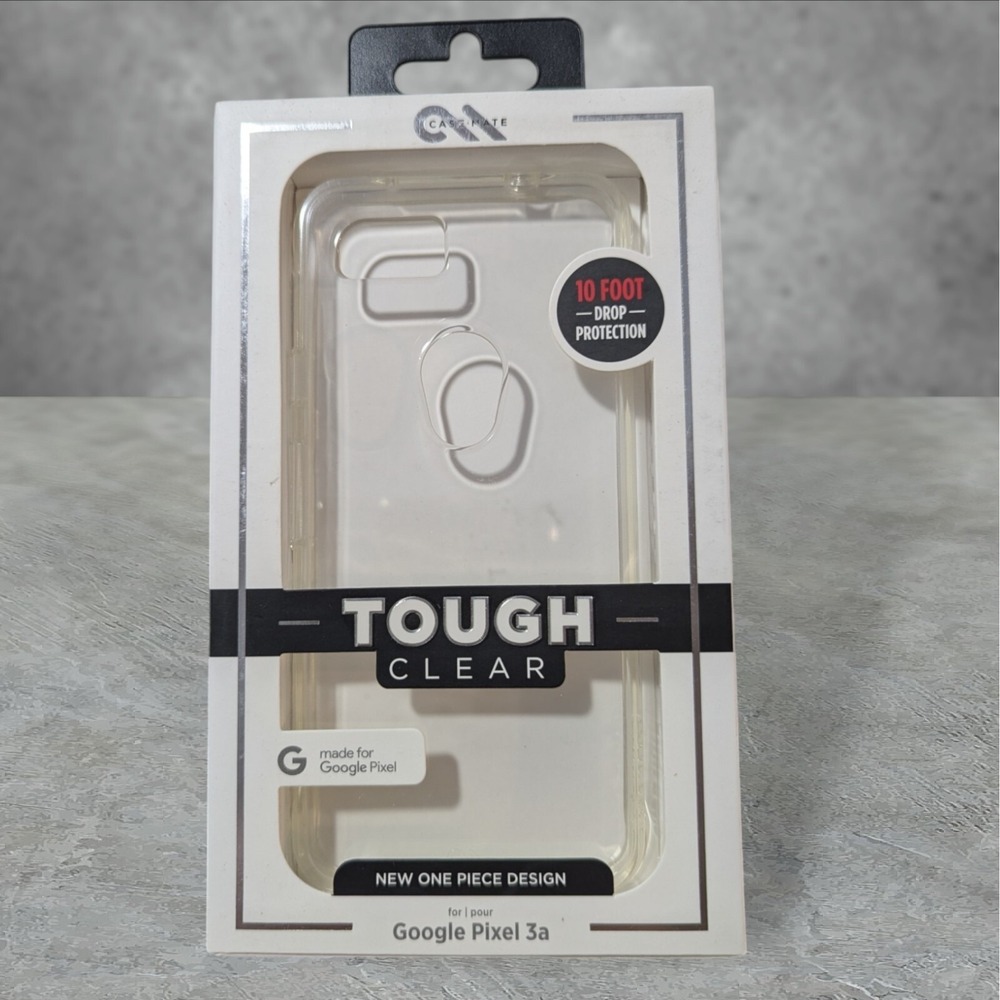 Case-Mate Tough Clear Case for Google Pixel 3a - Clear A7